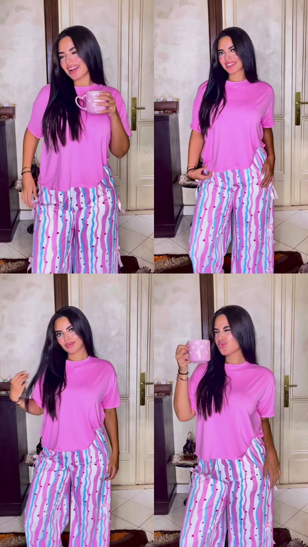 Candy Waves Pajama Set