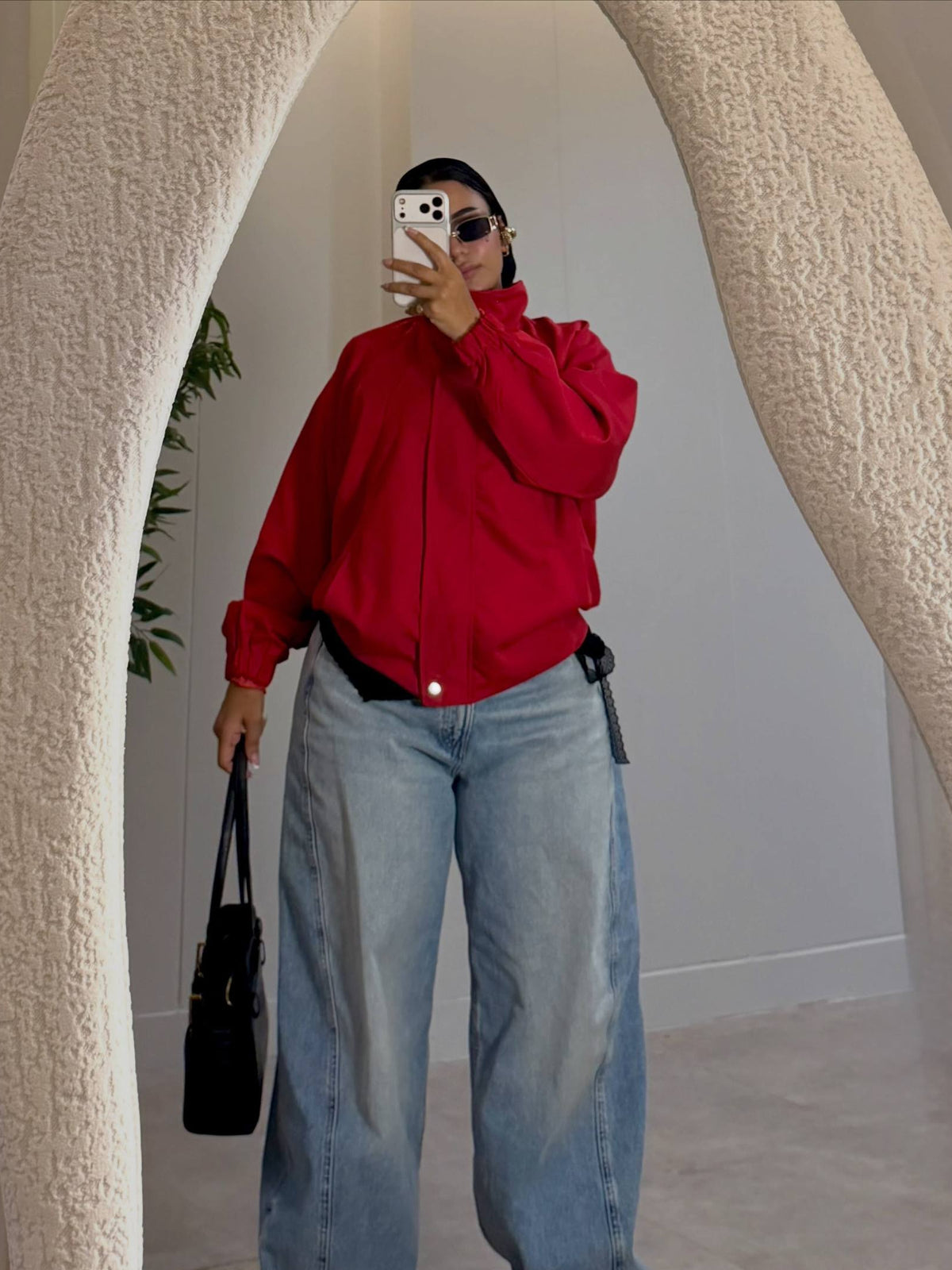 Red Waterproof Jacket